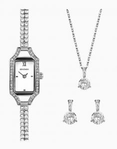 Женские аналоговые часы Gatsby 15 мм в серебряном корпусе Sekonda