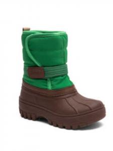 Детские ботинки зеленого цвета bisgaard