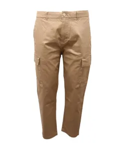 Брюки-Карго, классические, облегающие талию. Scotch & Soda, бежевый