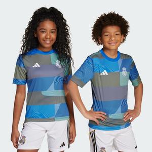 Джерси Adidas Real Madrid 25/26 Pre-Match Jersey Kids, цвет Blue Bird
