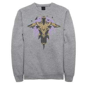 Мужская толстовка с портретом Marvel Avengers Endgame Thanos Armor Painted Fade Portrait