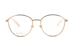 Оправа женская Gucci в овальной форме, золотой
