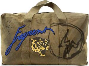 Сумка Cactus Jack by Travis Scott For Fragment Icons Duffle Olive, зеленый