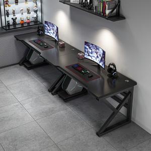 Игровой стол Naijia A380B двойная посадка, 240x60 см, черный