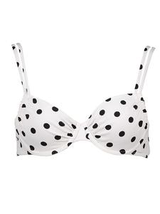 Верх бикини LASCANA, цвет weiß/schwarz