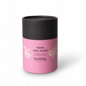 Шелковая шапочка Twisty Wave New World для вьющихся волос