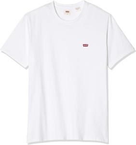 Мужская футболка Levi's стандартного кроя с коротким рукавом, белый