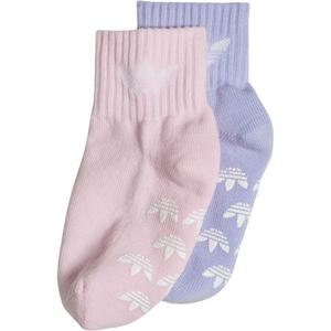 Adidas Носки 2 пары светло-фиолетовый/прозрачный пудра детские