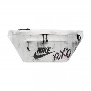 Nike Кроссбоди поясная сумка через плечо унисекс белая, Black