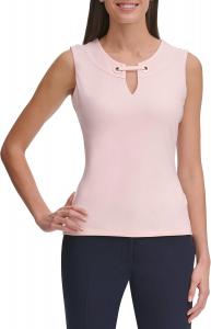 Женский трикотажный топ без рукавов Tommy Hilfiger Gromet, Ballerina