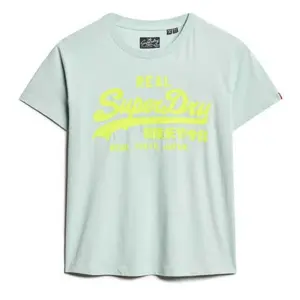 Футболка с коротким рукавом Superdry Vl Neon Slim, серый