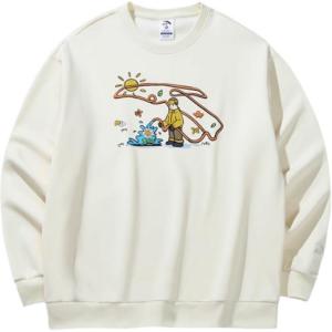 Свитшот Anta Unisex ванильно-белый Vanilla White