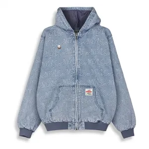 Куртка Grimey Sweet Science Jacquard denim, синий