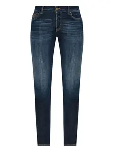 Укороченные джинсы с логотипом DSQUARED2, синий