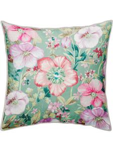 Erwin Müller Наволочка Nicky из велюра, бархатная, нефритово-розового цвета