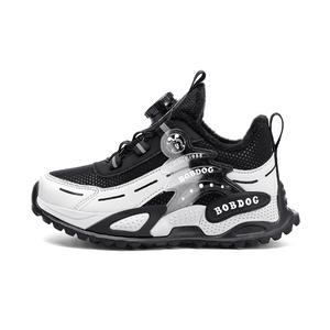 Детские кроссовки для бега BOBDOG, черный/серый