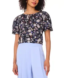 Женский топ с круглым вырезом Vince Camuto