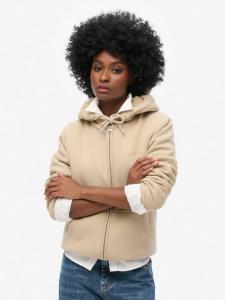 Борг худи с молнией и подкладкой Superdry, Cobblestone Grey