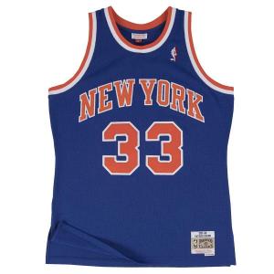 Баскетбольная майка NBA NEW YORK KNICKS SWINGMAN JERSEY 1991-92 PATRICK EWING Mitchell And Ness, цвет Black Blazers