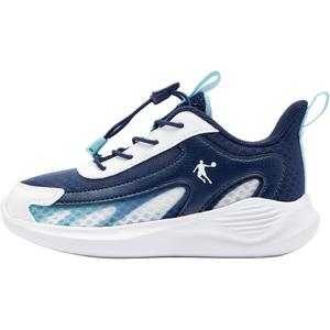 Кроссовки детские с низким верхом, устойчивые к скольжению, для детей от 3 до 7 лет QIAODAN, синий/белый