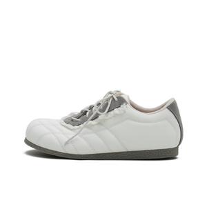 Низкие повседневные туфли серии Puff для женщин MASOOMAKE, Cloud White