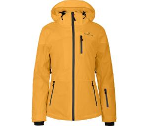 BERGSON Женская утепленная горнолыжная куртка, водонепроницаемость 20 000 мм водяного столба, золото