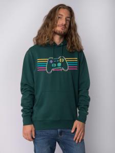 Толстовка wat? Apparel Sweatshirt Retro Joystick, цвет Glazed Green