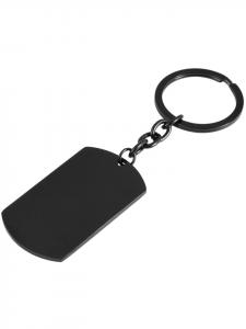 Adeliás Универсальный кулон - брелок из нержавеющей стали черного цвета