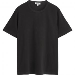 COS Футболка мужская Black с круглым вырезом