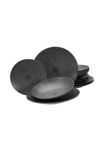 Сервиз Creatable Catania, 12 штук, антрацит