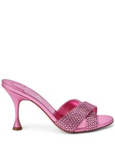 Christian Louboutin мюли Mariza Is Back Strass 85, розовый