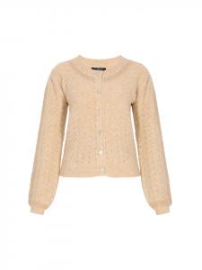 Женский кардиган бежевого цвета usha BLACK LABEL