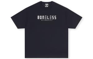 Футболка унисекс Boneless, серый/синий