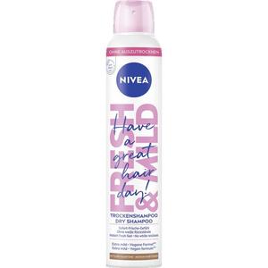 Сухой шампунь Fresh & Mild для средних тонов волос NIVEA, 200 ml