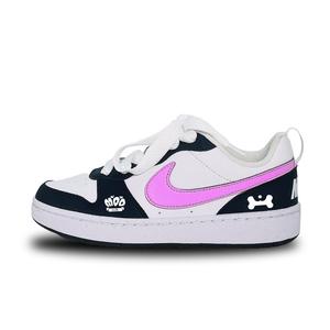 Детские скейтерские кроссовки Court Borough для младших школьников Nike, фиолетовый