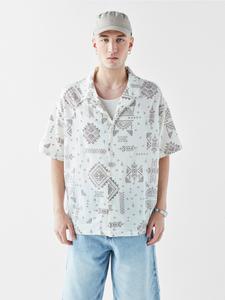 Удобная рубашка на пуговицах VAMOS CLO Hyacinth, белый