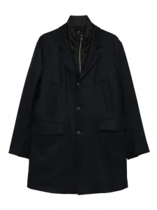 Пальто на пуговицах Montecore, синий