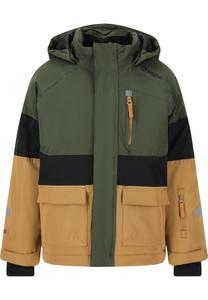 Спортивная куртка ZigZag Taylora, желтый/темно-зеленый