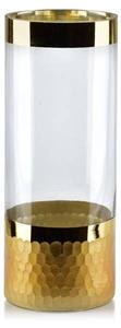 Декоративная ваза Mondex Serenite, 10x25x10 см, золотой