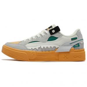 Кроссовки для скейтбординга, износостойкие, нескользящие, серо-зеленые, мужские 361°, Gray Green