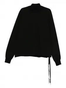 Хлопковая толстовка с высоким воротом Rick Owens DRKSHDW, черный