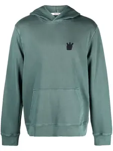 Худи Sanchi Skull Zadig&Voltaire, зеленый