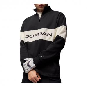 Топ Air Jordan Sport Dri-FIT 1/4-Zip Golf Top 'Black Sail Dark Shadow'
