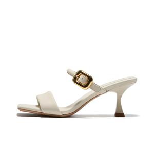 Женские туфли на высоком каблуке 7,5 см ST&SAT, экрю