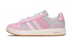 Adidas Grand Court Base 00s Pink Sweet Dream Shadow износостойкие и легкие низкие кроссовки для скейтбординга женские