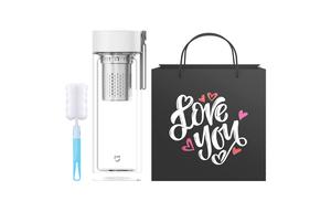 Стакан Mi Home Double Layer Glass с заварочным отделением Xiaomi