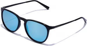 Солнцезащитные очки Hawkers Ollie - поляризованные, для мужчин и женщин - модные солнцезащитные очки - 100% защита от УФ-излучения UV400, Blue · Black