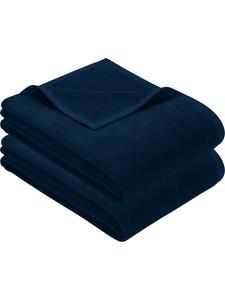 Одеяло Erwin Müller Wohn 2er Pack Triest, синий