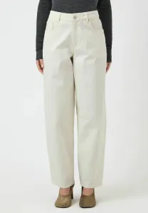 Бочкообразная посадка, широкие штанины yaslisa Yas, Ecru