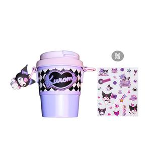 Kulomi Urban Chic Style термостакан 360 мл Sanrio, Diamond Pattern-Kuromi 300ML[Includes Kuromi Sticker]